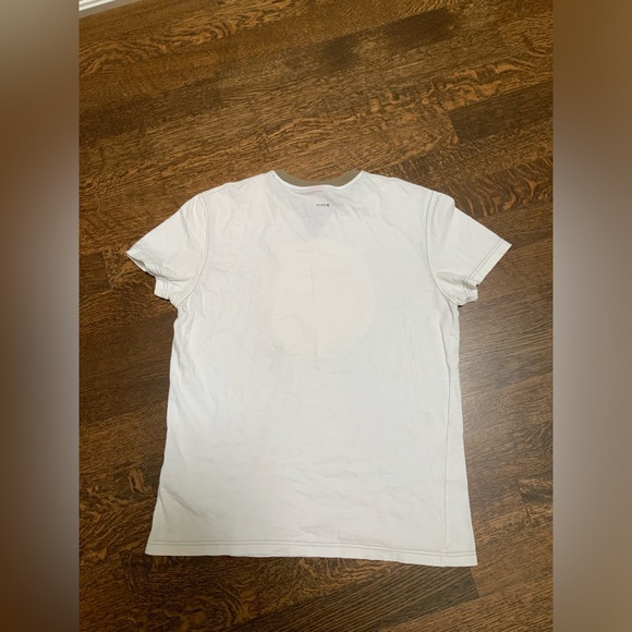 HUGO BOSS Graphic Cotton Soft T-Shirt White Men’s Size Large Made in Portugal - Picture 11 of 14